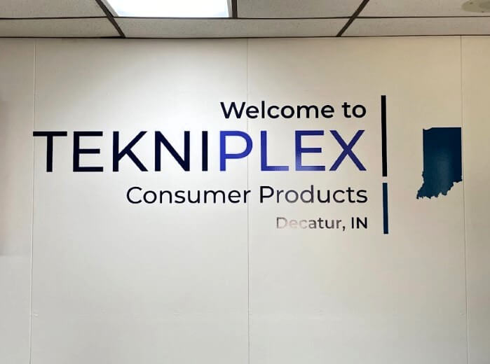 Custom vinyl wall signs